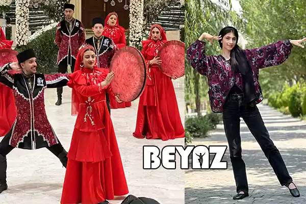 رقص آذری حرفه ای دخترانه