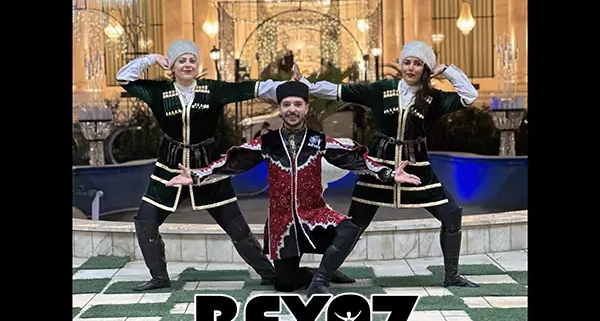 Dance group for the festival